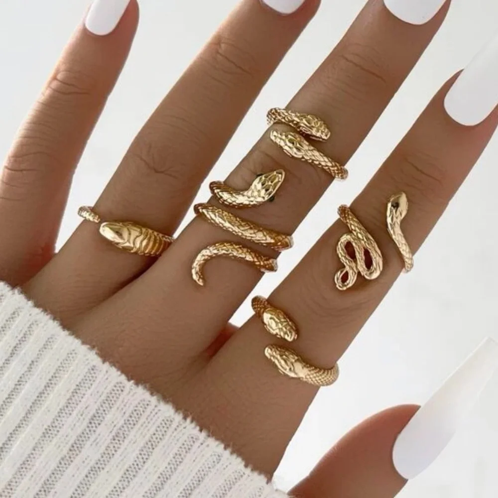 Snake Ring Set - Picture 3 of 7